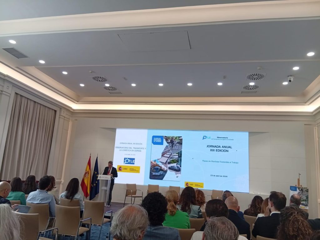 CONSULTORA ALOMÓN, PRESENTE EN LA XIII JORNADA ANUAL DEL OTLE SOBRE PLANES DE MOVILIDAD SOSTENIBLE AL TRABAJO