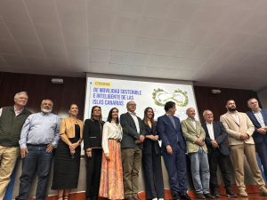 Consultora Alomón asiste a la presentación de la Estrategia de Movilidad Sostenible e Inteligente de Canarias (MOVIC) que ha desarrollado junto a otras consultoras.